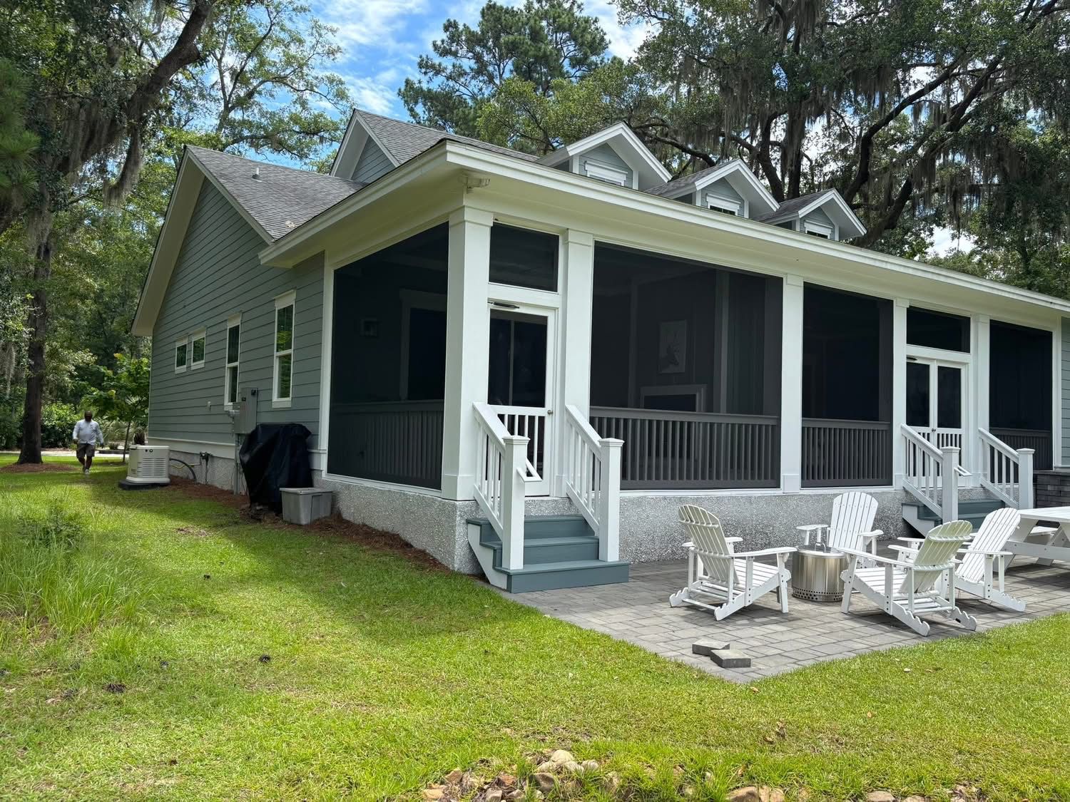Completed patio enclosure project